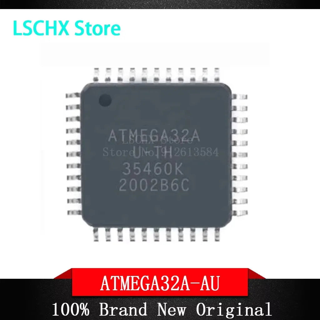 2pcs ATMEGA32 / ATMEGA16 / ATMEGA32U4 AVR Microcontroller ICs Microcontroller IC Axl ATMEGA16L-8AU