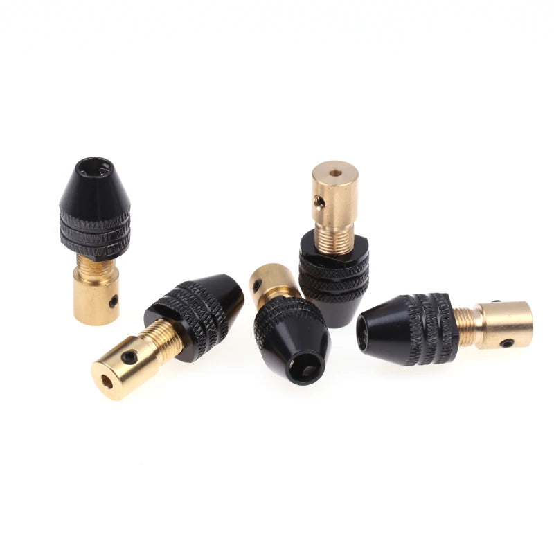 Mini Drill Chuck Collet Set 0.3–3.4mm | 5 Shaft Sizes Mini Drill Chuck Axl