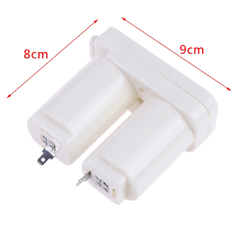 Double Compartment Battery Box for Gas Water Heater – White Battery Case Axl