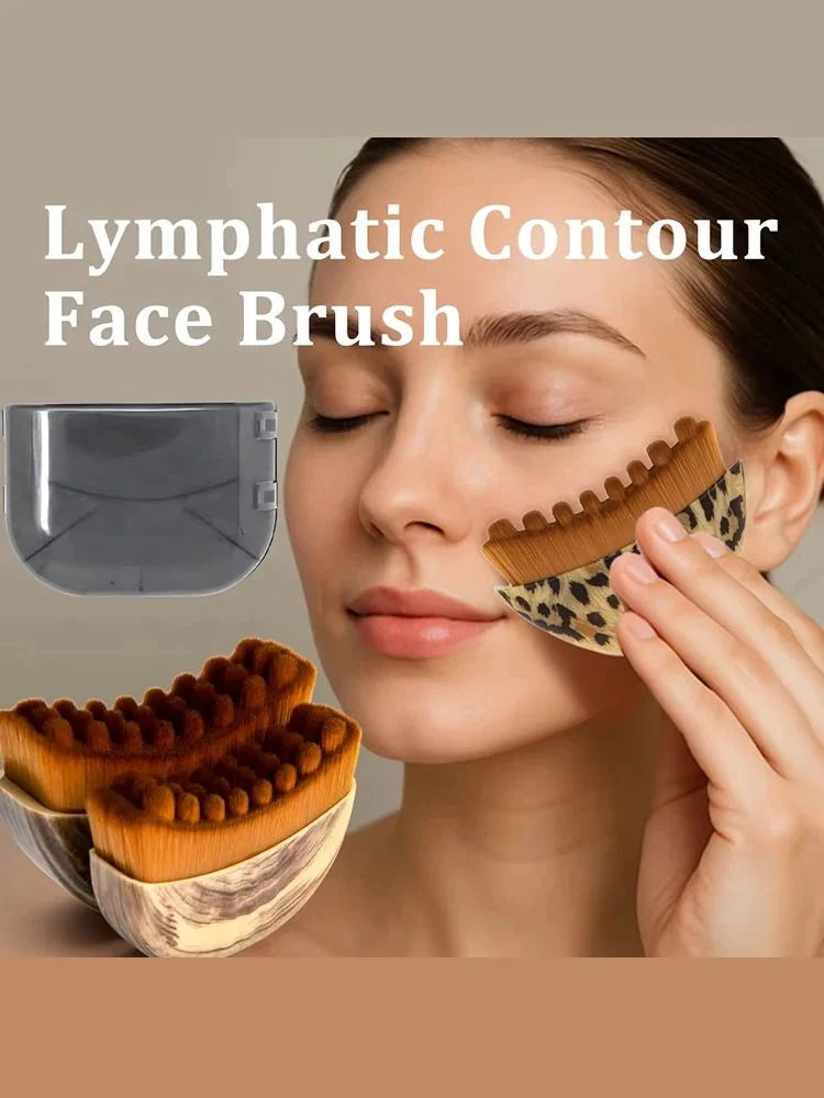 Facial Contour Brush – Soft Bristle Face Sculpting Massager Face Sculpting Brush Axl