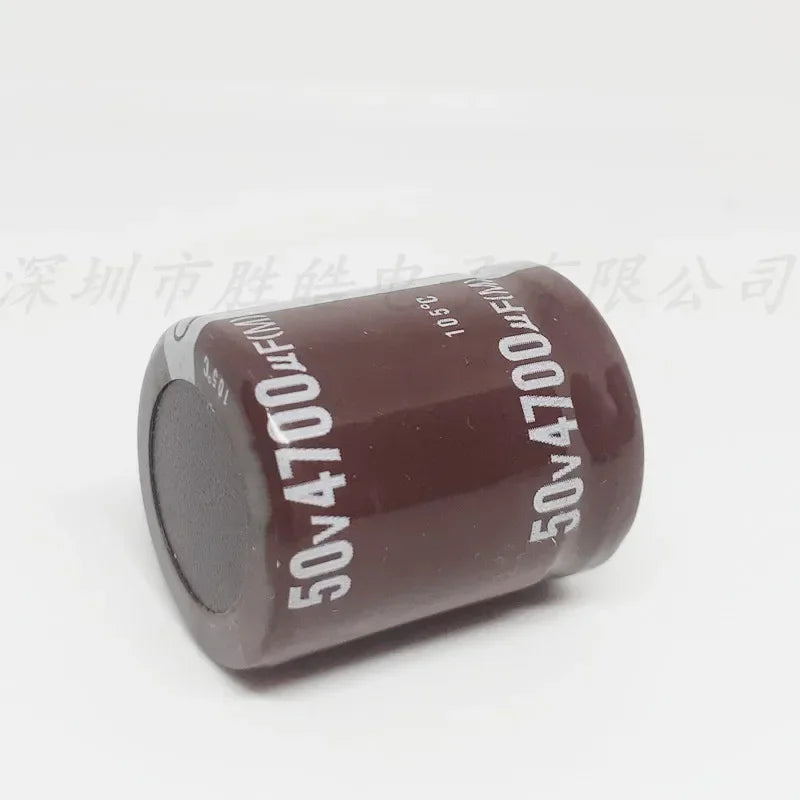 NioCen 50V 4700uF Aluminum Electrolytic Capacitors | 2 or 10 Pc Electrolytic Capacitor Axl