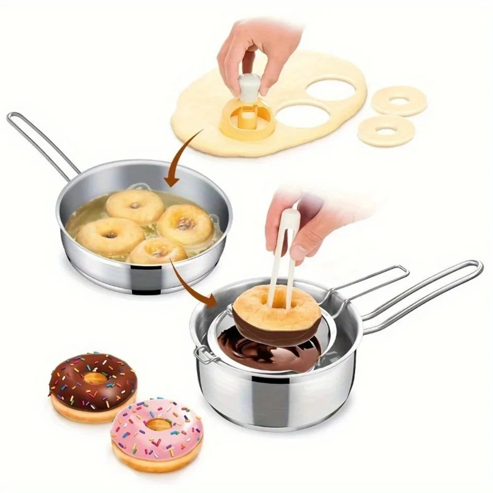 Donut & Cookie Cutter Mold – Multi-Functional Home Baking Tool Cookie & Donut Cutter Axl