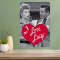 I Love Lucy Classic TV Show Metal Poster Sign – Retro Décor Metal Wall Sign Axl aluminum sign aluminum 20x30cm