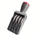 4-Digit Rotary Number Rubber Stamp – Wide Application Seal Rotary Number Stamp Axl 1pc