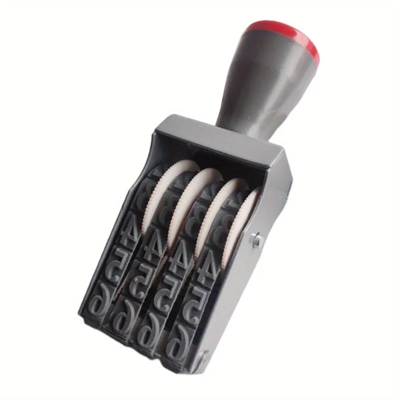 4-Digit Rotary Number Rubber Stamp – Wide Application Seal Rotary Number Stamp Axl 1pc