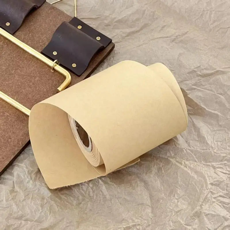 Vintage Wooden Clipboard & Kraft Paper Roll Notebook Set Clipboard Notebook Set Axl A5