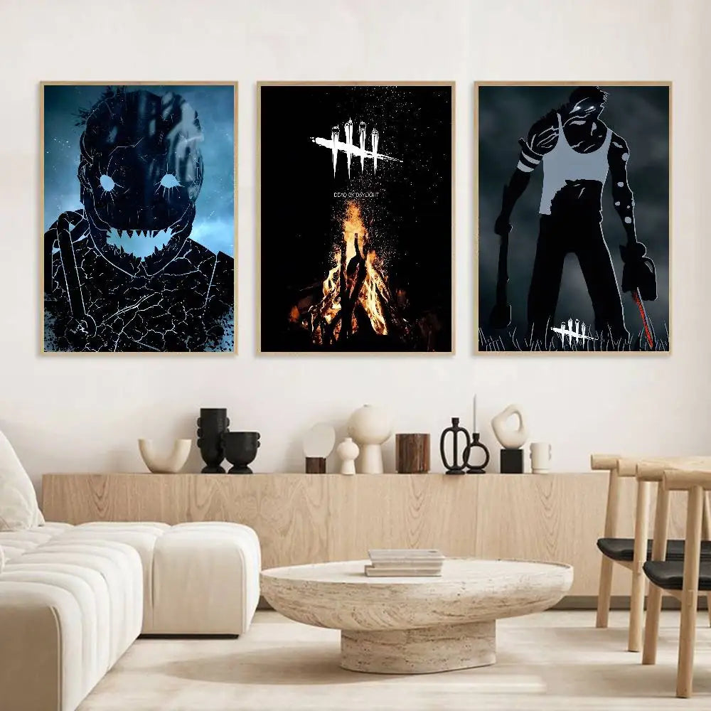 Dead by Daylight HD Wall Poster – Self-Adhesive Waterproof PVC Gaming Wall Poster Axl