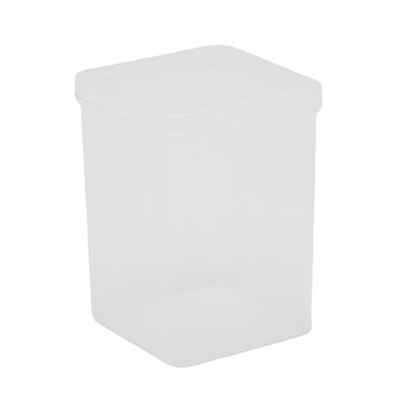 Cotton Pad & Nail Art Storage Box – Clear PP Organizer Nail Art Organizer Axl