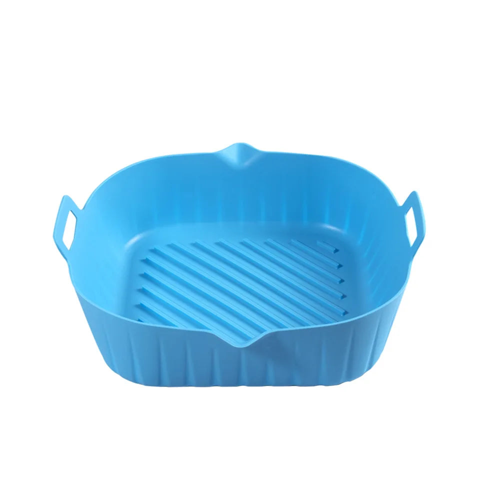 Reusable Silicone Air Fryer Liner Square Baking Tray Mat Silicone Baking Mat Axl 1pcs C