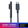 USB-C to Surface Magnetic Charger Cable – 45W PD Fast Charge Magnetic Charger Cable Axl China Mainland black