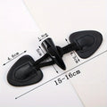 4 Pairs PU Leather Horn Toggle Buttons – Coat & Jacket Sewing Sewing Toggle Buttons Axl Black 4 Pairs