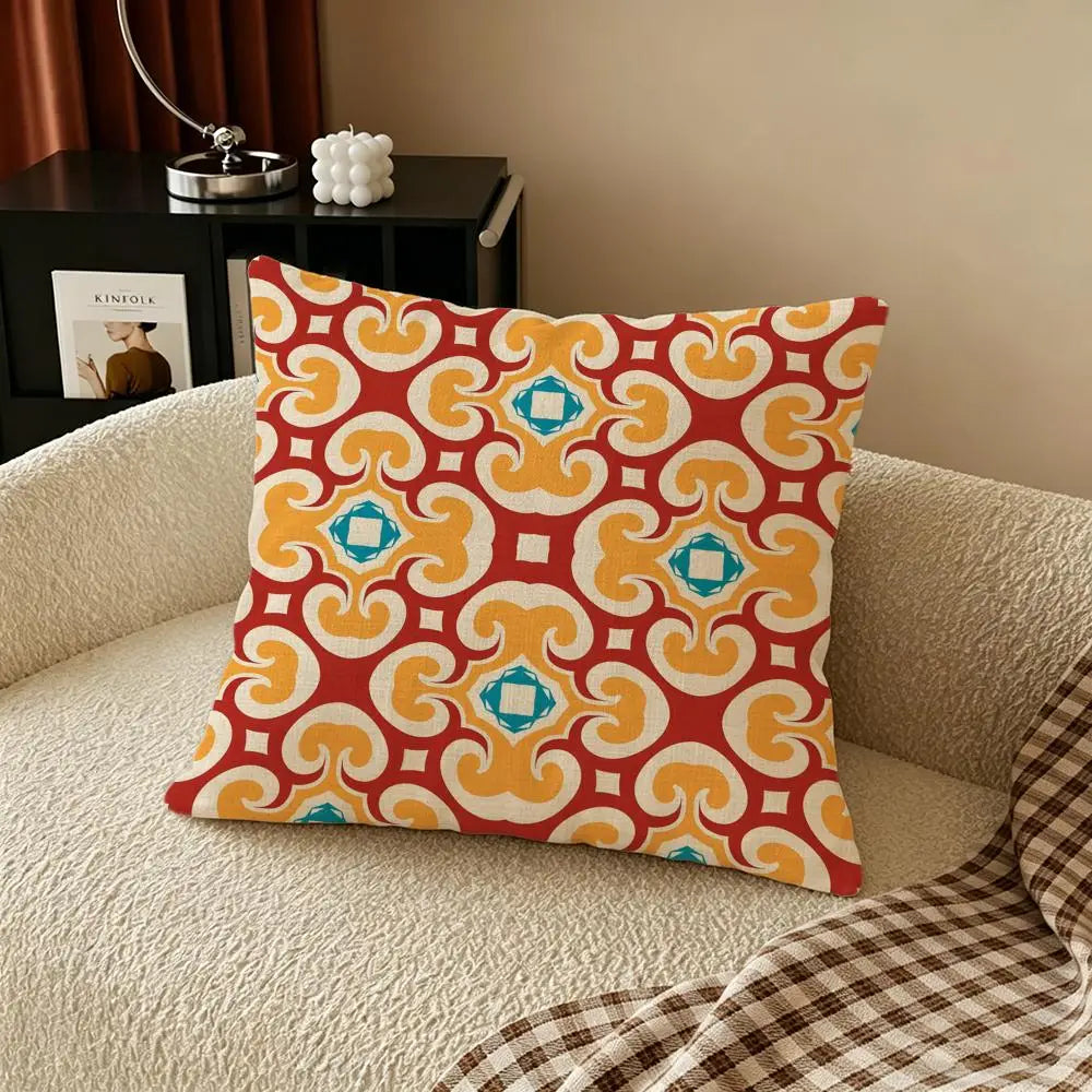 S-Stripe Linen Cushion Cover – Sofa, Bed & Chair Pillow Linen Cushion Cover Axl