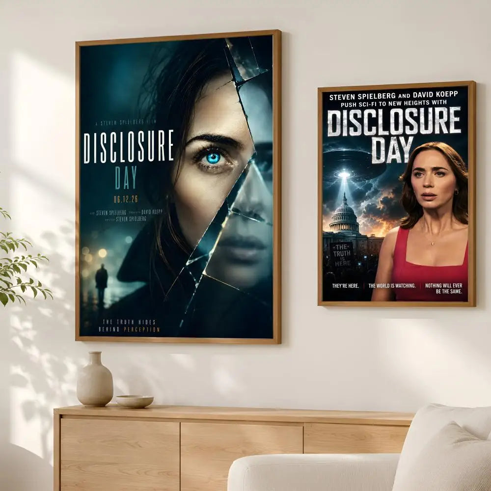 Movie Disclosure Day HD Self-Stick Wall Art Poster – Waterproof Wall Art Poster Axl