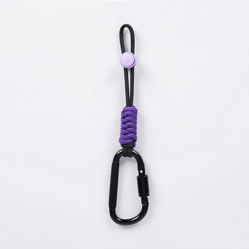Paracord Water Bottle Carabiner Hook – Hiking & Cycling Clip Carabiner Bottle Clip Axl A9