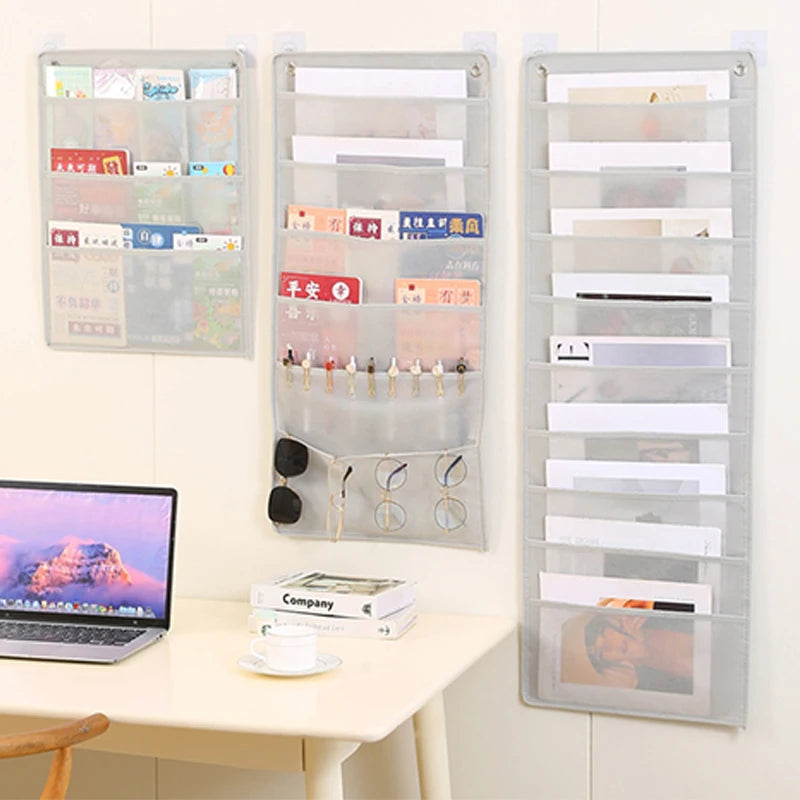 Hanging File Organizer – Wall Door Pocket Chart for Office Hanging File Organizer Axl