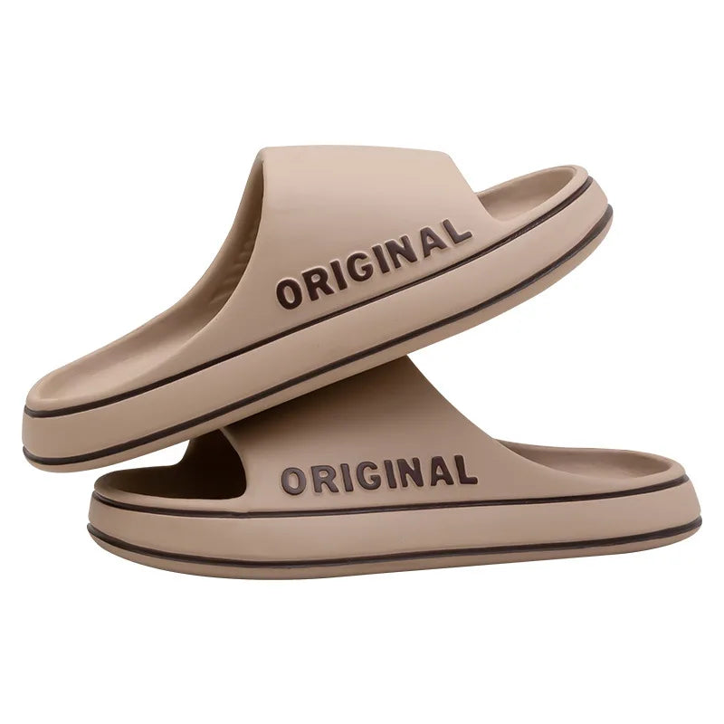 Thick Sole Anti-Slip Slides – Unisex Indoor & Beach Sandals Slide Sandals Axl