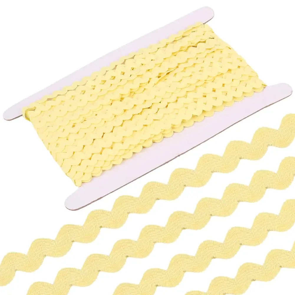 25 Yards Firebrick Rick Rack Ribbon 3/8 Inch Polyester Wave Trim Sewing Trim Ribbon Axl AECH04-17485