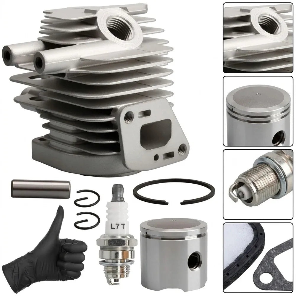 Cylinder Valve Kit for PE225 SHC225 PAS225 GT225 Trimmer | 8 Pc Trimmer Replacement Kit Axl