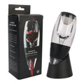 Wine Aerator Decanter Pourer with Filter & Base | Black Wine Aerator Pourer Axl black