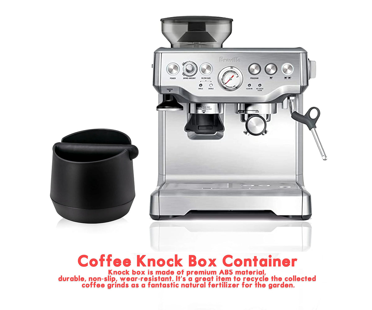 Coffee Knock Box – Espresso Grounds Dump Container & Knock Bar Coffee Knock Box Axl