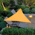 Triangle Shade Sail 3x3x3M – 98% UV Block Outdoor Canopy Outdoor Shade Sail Axl Orange