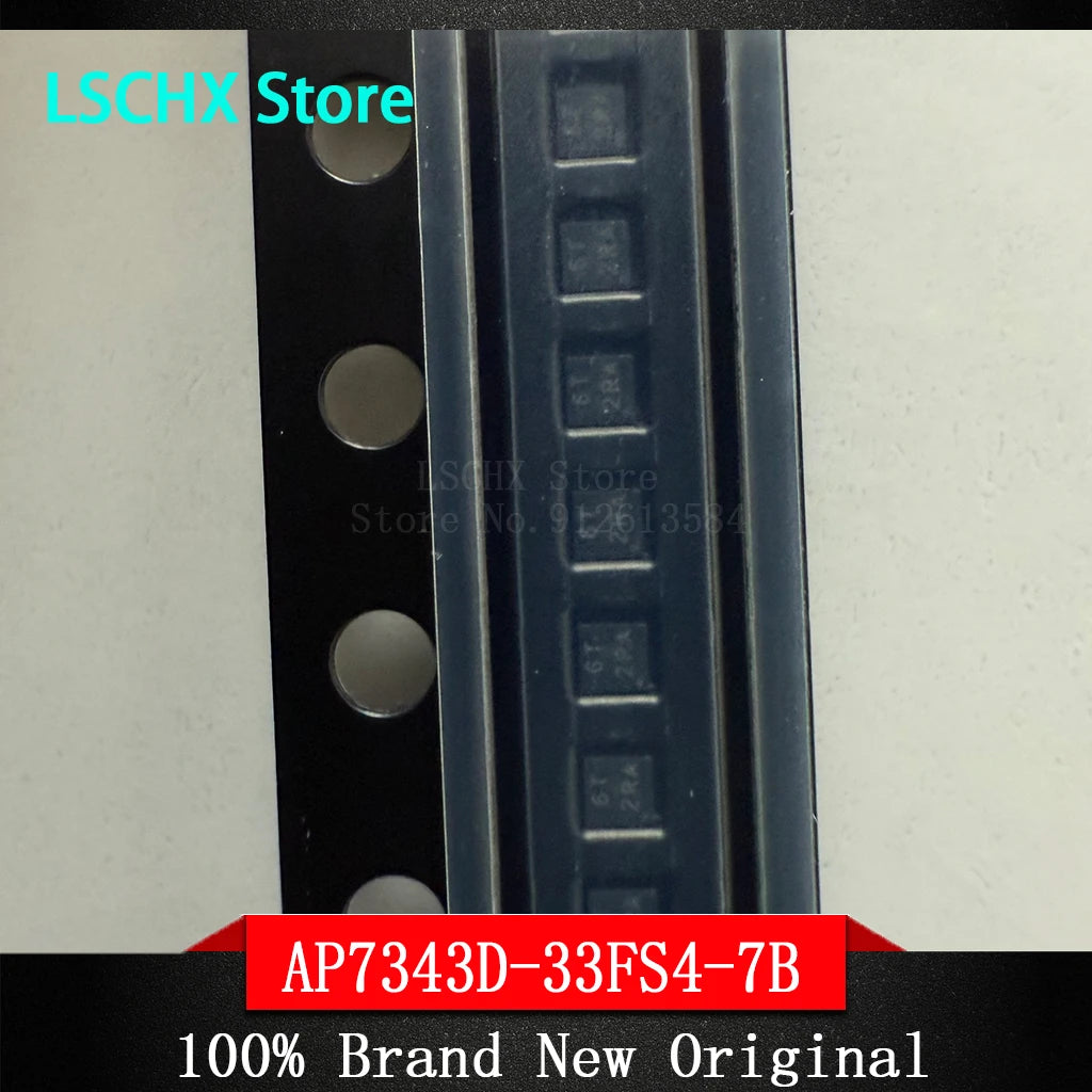 10pcs LDO Voltage Regulator ICs – AP7343D AP7365 AP7331 Mix LDO Regulator ICs Axl AP7343D-33FS4-7B