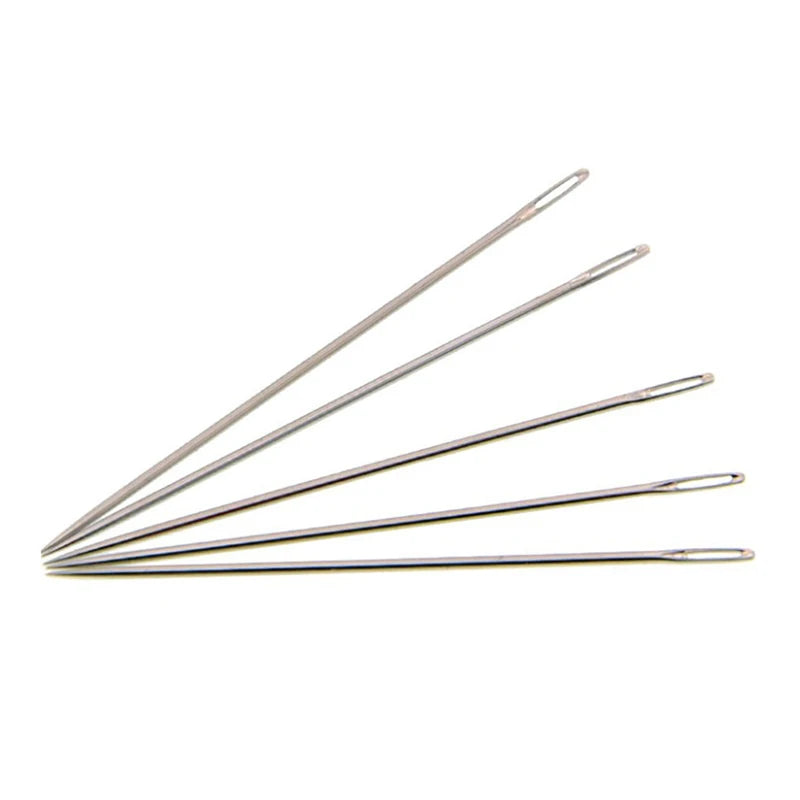 25-Piece Stainless Steel Sewing Needles – Bodkin Hand Needle Set Sewing Needles Set Axl