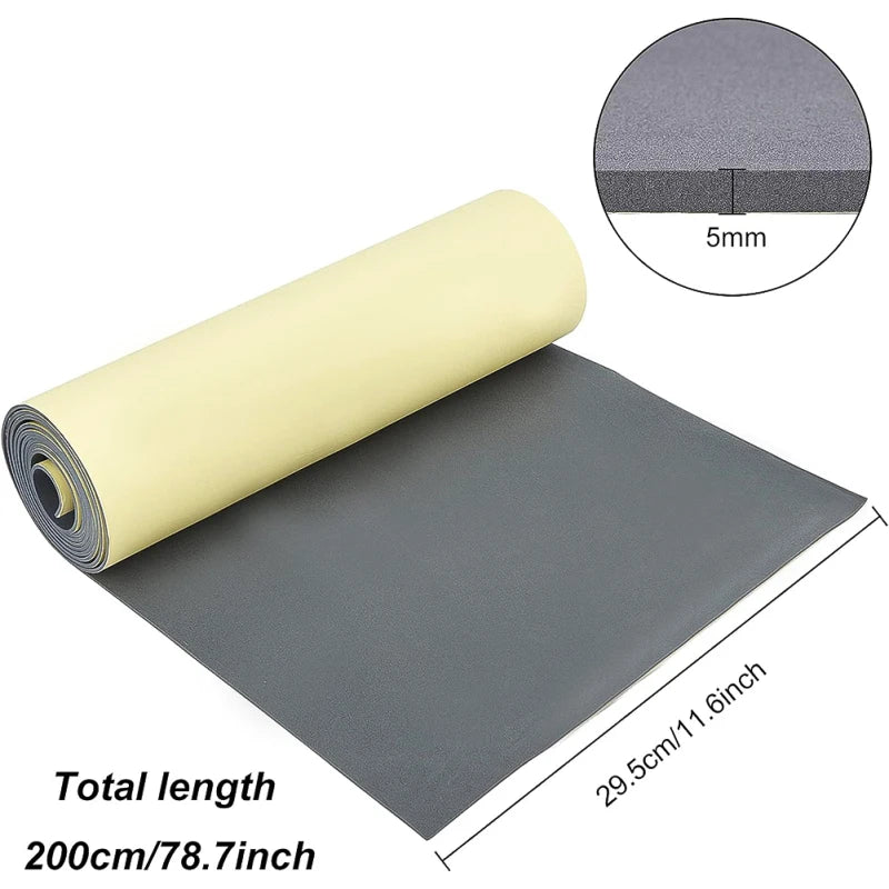 10PCS Self-Adhesive Black Foam Sheets 1mm | Craft & Protection Craft Foam Sheets Axl AECH04-11934