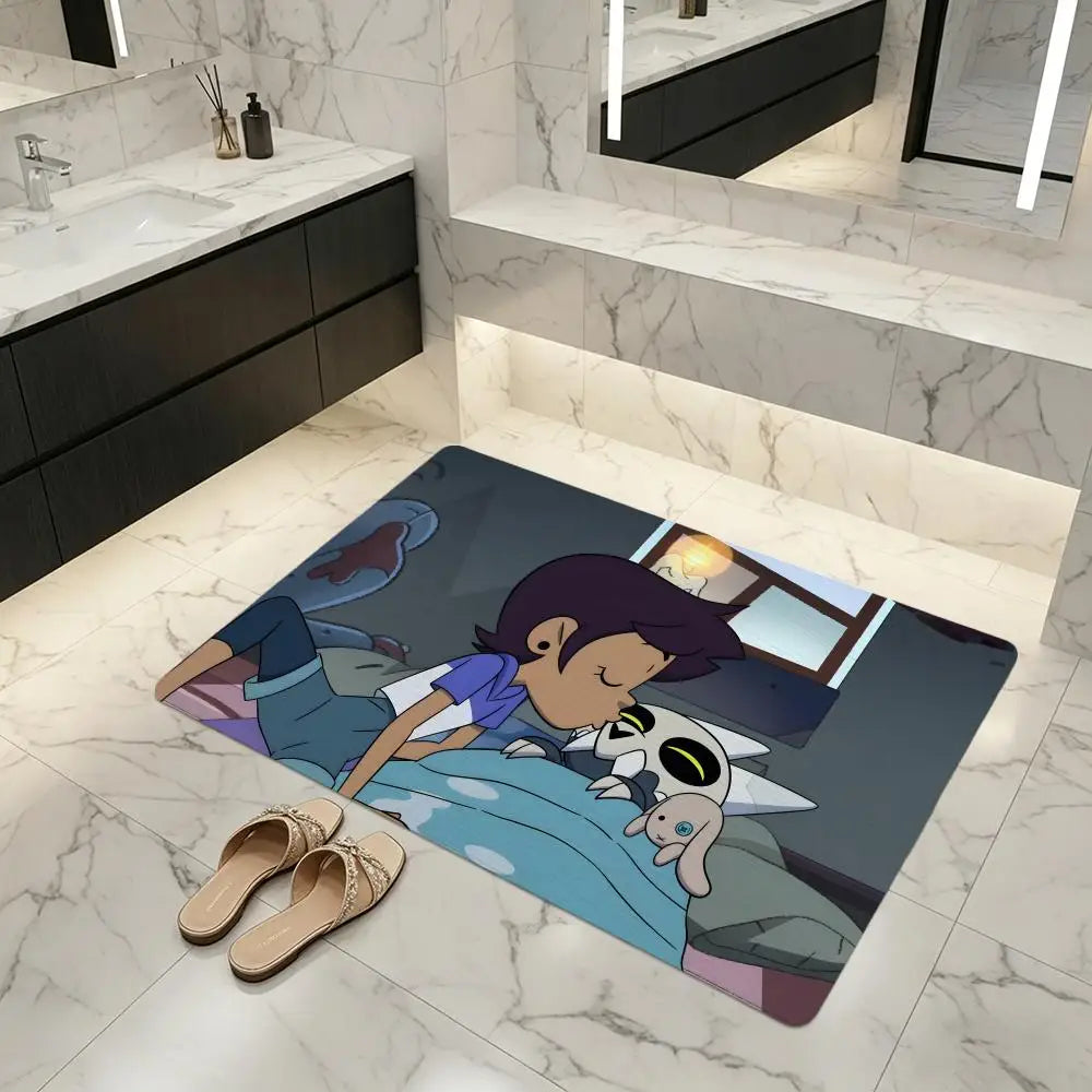 Owl House Diatomite Bath Mat – Quick Dry & Non-Slip Floor Mat Diatomite Bath Mat Axl