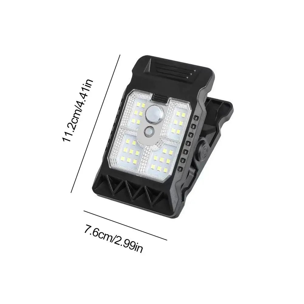 Solar Clip Light | Motion Sensor, IP65 Waterproof, 3 Modes Solar Outdoor Light Axl