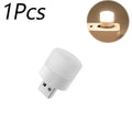 Mini USB LED Night Light – Warm & White Plug-In Lamp 1/3/10 Pack USB Night Light Axl 1PCS-Warm