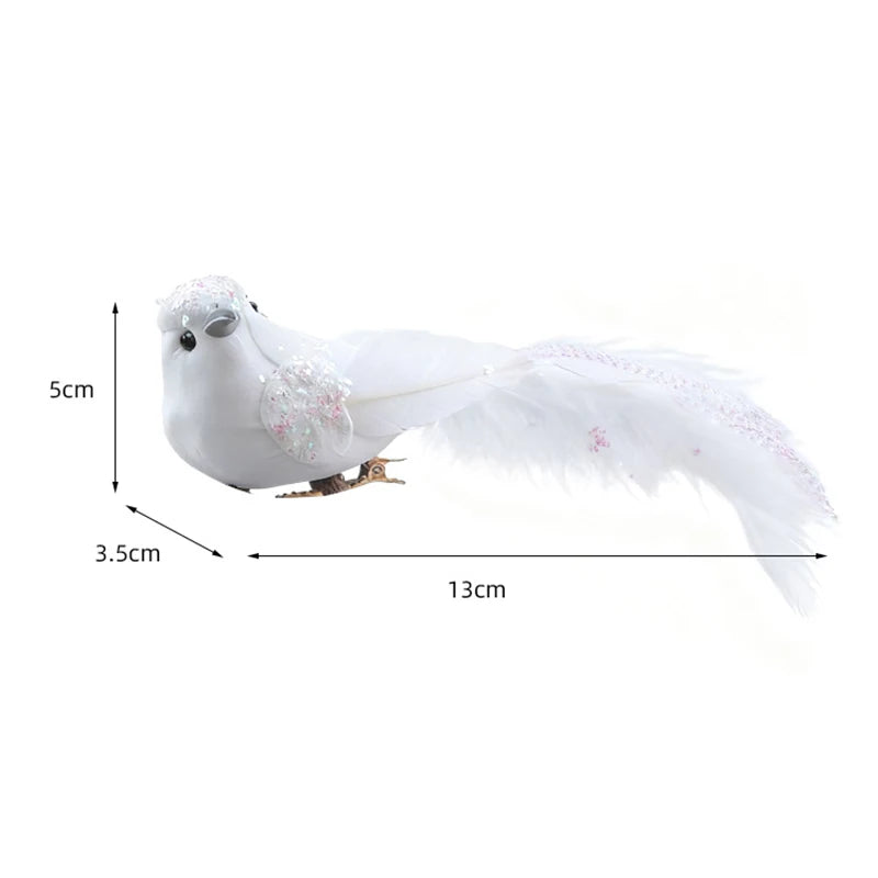 Realistic Artificial Foam Bird Figurine – Home & Garden Decor Bird Figurine Ornament Axl