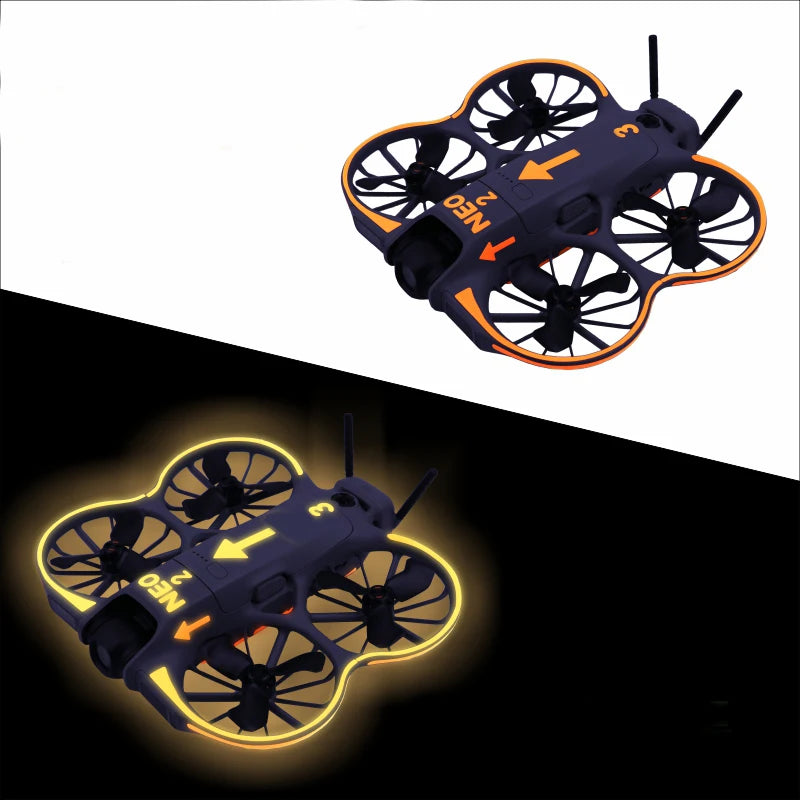 Glowing Decal Sticker Kit for DJI NEO 2 – Waterproof & Anti-Scratch Drone Decal Sticker Axl