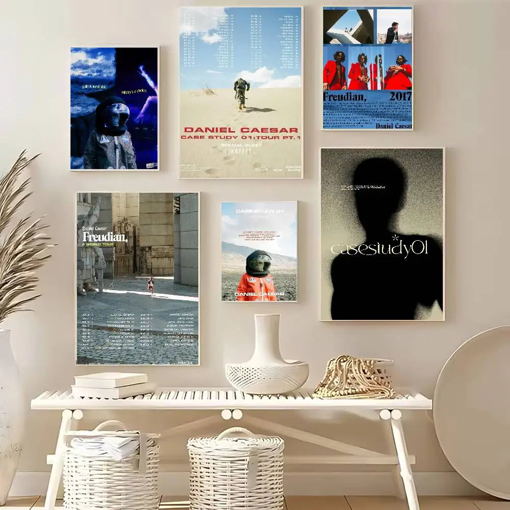 Daniel Caesar Music Album Poster – HD Self-Adhesive Wall Art Music Wall Poster Axl