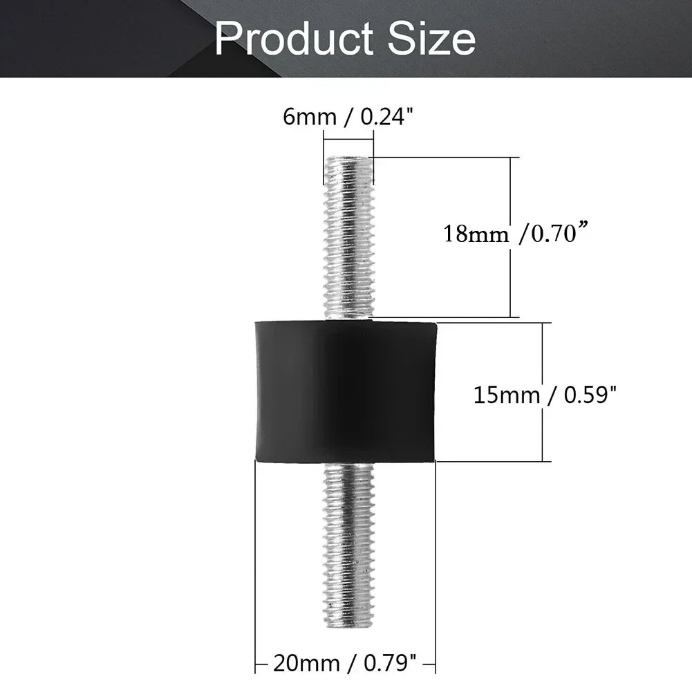 Rubber Vibration Isolator Mount – Metric Shock Absorber Damper Vibration Isolator Mount Axl type 6 China Mainland