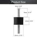 Rubber Vibration Isolator Metric Bobbin Mount Damper Vibration Isolator Mount Axl type 6 China Mainland