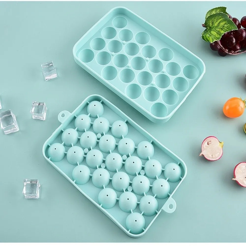 Grape Ball Silicone Mold – 25 Cavity Soap Candle & Ice Mold Silicone Craft Mold Axl