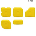 5-Piece Grouting Sealant Scraper Spatula & Trowel Tool Set Grouting Spatula Set Axl A2