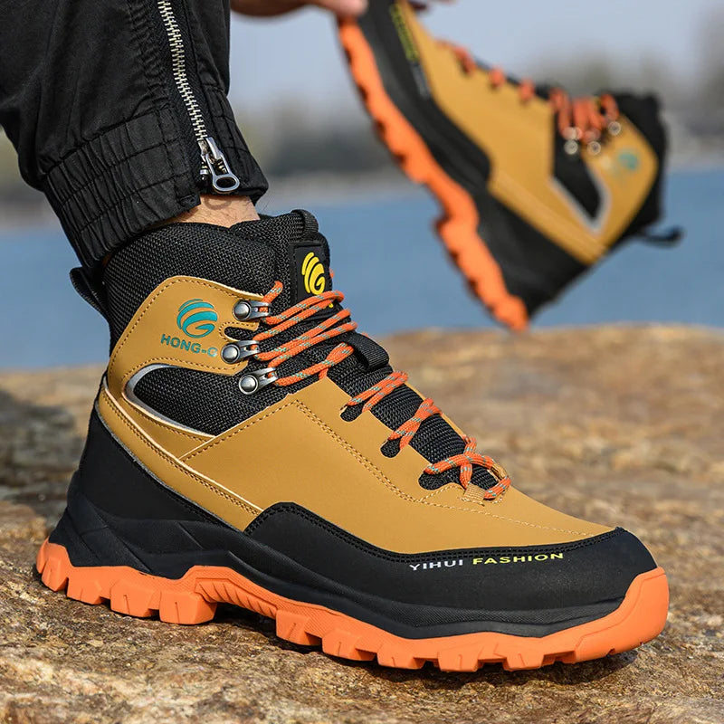 Men's Steel Toe Safety Boots – Waterproof & Puncture-Proof Steel Toe Work Boots Axl
