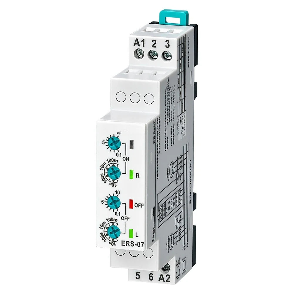 ERS-07 Alternating Load Time Relay – 220V AC Dual Load Controller Load Controller Relay Axl