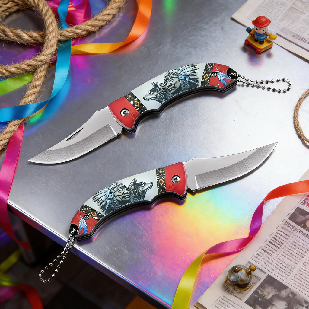 Multifunctional Folding Knife – EDC Camping & Fishing Utility Folding Pocket Knife Axl
