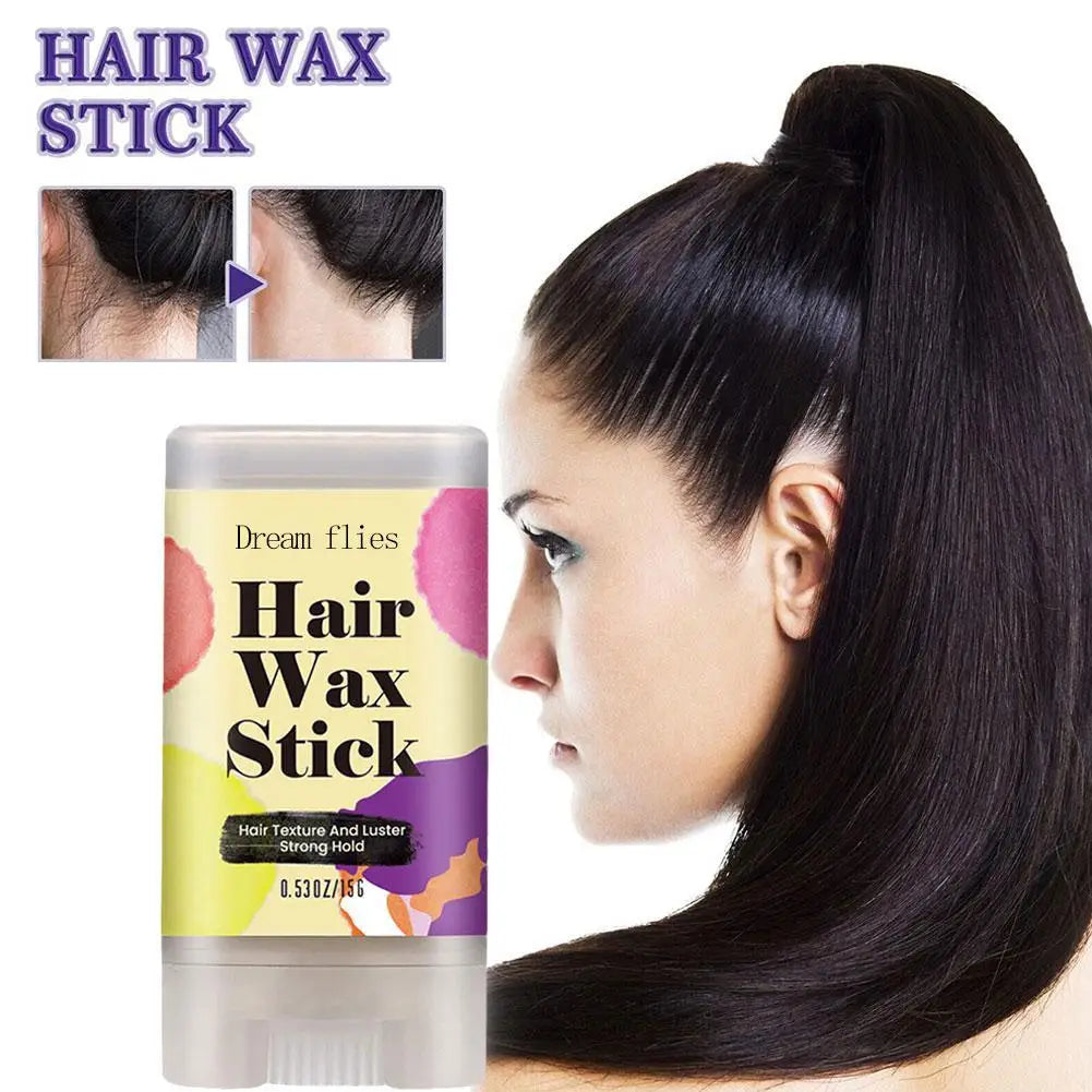 15g Portable Hair Wax Stick – Edge & Frizz Control Styler Hair Styling Wax Axl