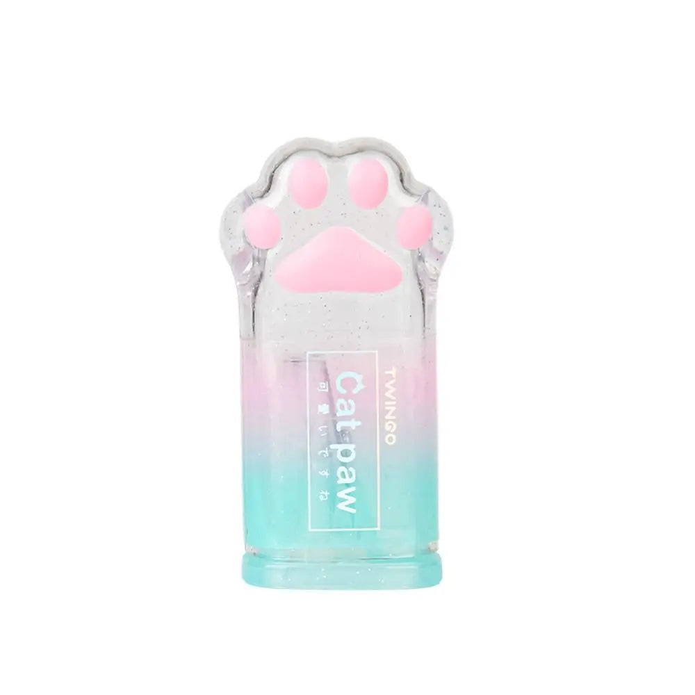 Cute Cat Claw Pencil Sharpener – Portable Gradient Color Novelty Pencil Sharpener Axl 01
