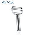 4-in-1 Stainless Steel Vegetable Peeler & Grater Kitchen Tool Vegetable Peeler Axl 4in-1 (1pc)