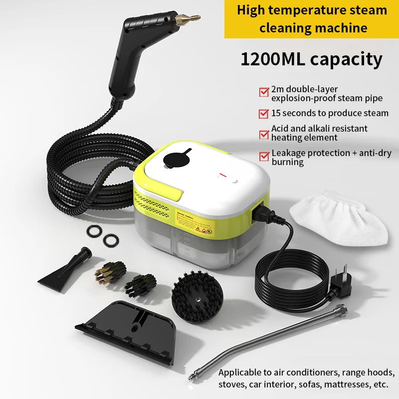 BALASHOV Handheld Steam Cleaner – Kitchen, Car & Home Handheld Steam Cleaner Axl