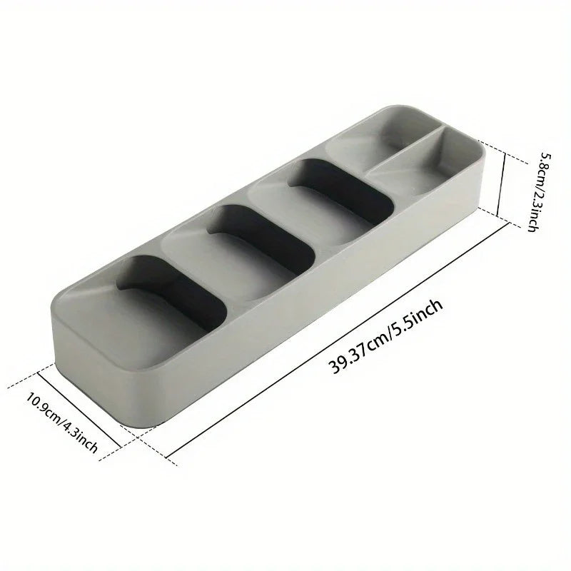 Cutlery Drawer Organizer – Knife Fork & Spoon Divider Box Cutlery Drawer Organizer Axl