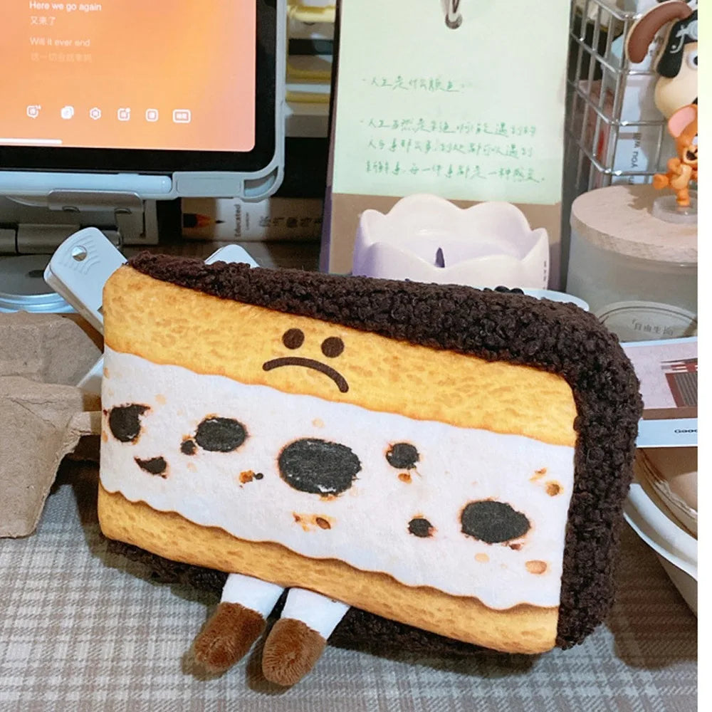 Kawaii Plush Pencil Case – Large Capacity Stationery Pouch Plush Pencil Case Axl
