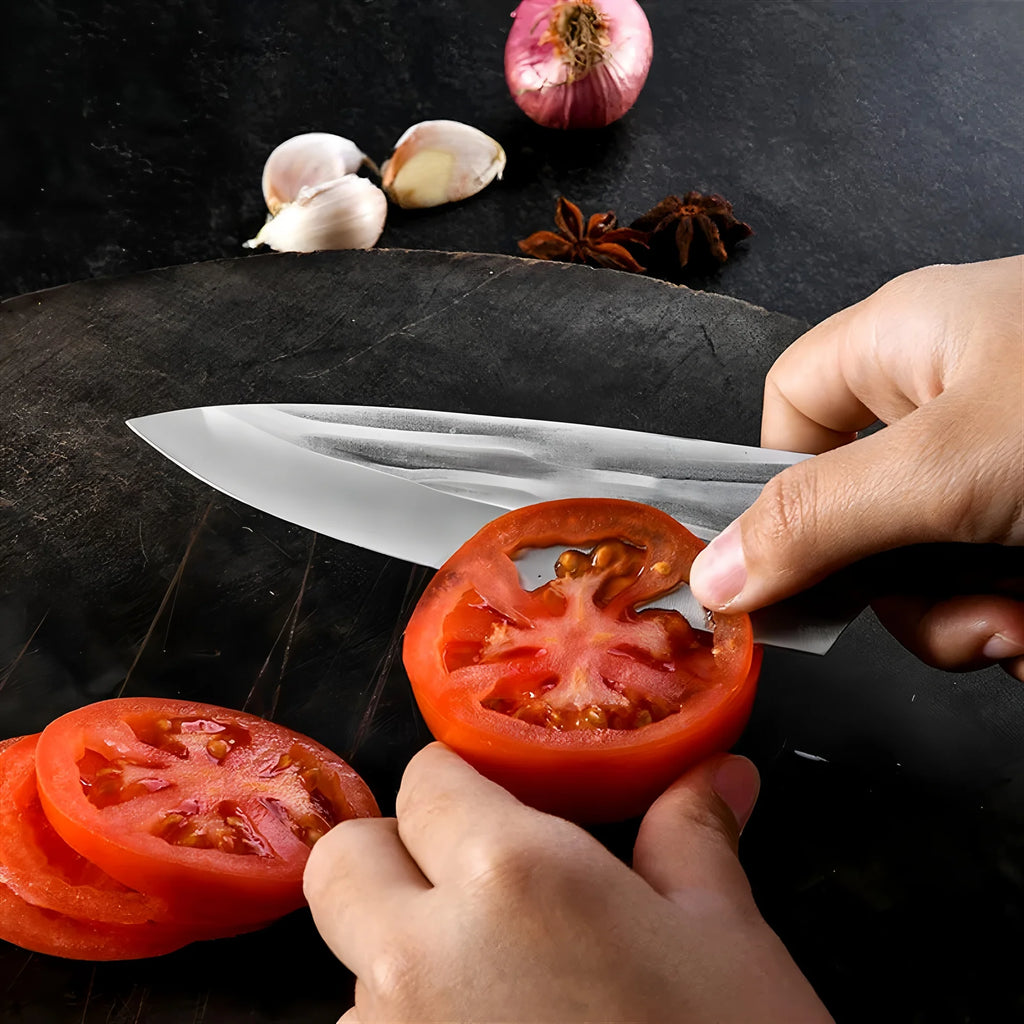 Handmade Forged Boning Knife with Wooden Handle | Kitchen Knife Boning Kitchen Knife Axl