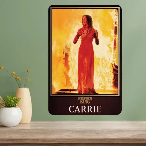 Carrie Classic Movie Metal Poster Sign | Retro Aluminum Wall Art Metal Wall Sign Axl aluminum sign aluminum 20x30cm