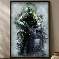 Rainbow Six HD PVC Self-Stick Wall Poster – Waterproof Décor Wall Art Poster Axl White06 30X40cmNoframe